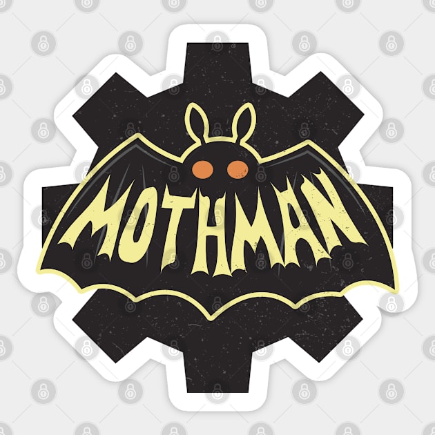 Fallout 76 - Mothman Vault 76 West Virgina Sticker by GeekMachine